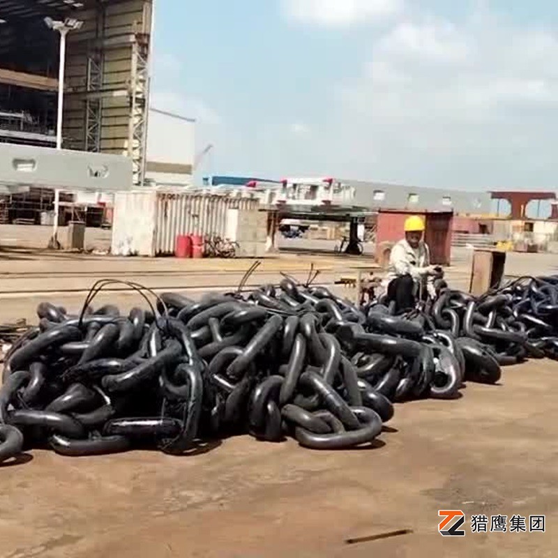 觀察“錨鏈有幾節(jié)”來估算錨鏈的長度？